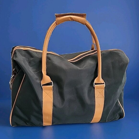 Perry Ellis Oversize Tote With Shoulder Strap Carry On Overnighter - Picture 1 of 11